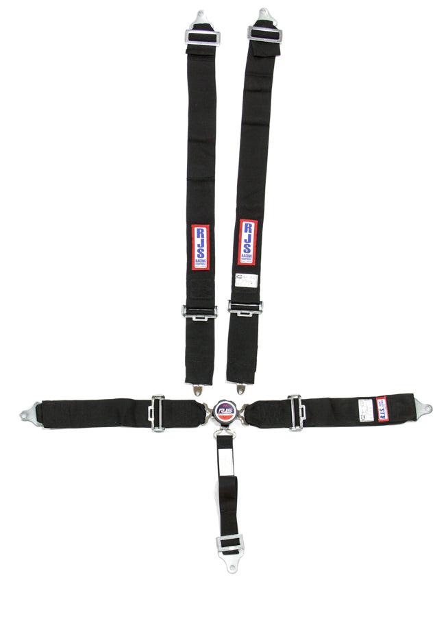 Rjs Safety RJS1031701 5 PT Harness System Q/R Bk Ind Bolt 2in Sub