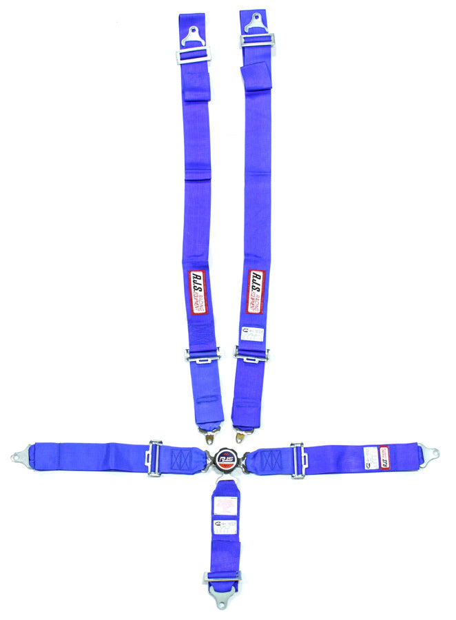 Rjs Safety RJS1034903 5pt Harness System Q/R Blue Ind Wrap 3in Sub