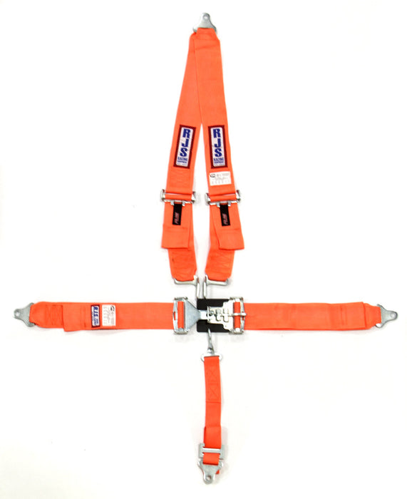 Rjs Safety RJS1125405 5-Pt Harness System ORG Shoulder Mount 2in Sub