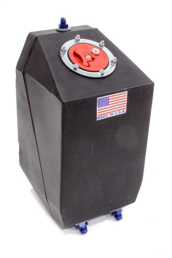 Rjs Safety RJS3000201 Fuel Cell 4 Gal Blk Drag w/Aircraft Cap
