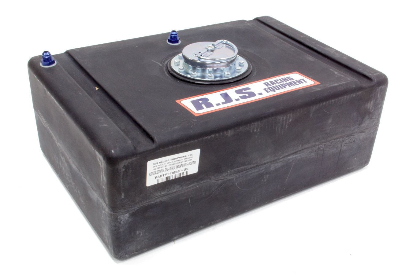 Rjs Safety RJS3010101 15 Gal Economy Cell Blk w/Metal D-Ring Cap