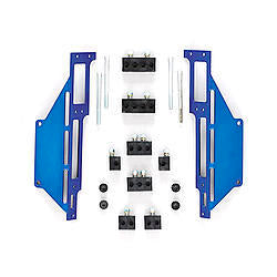 R And M Specialties RMW1120B Spark Plug Wire Loom SBC C/B Blue
