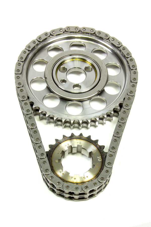 Rollmaster-romac ROLCS1040-LB10 SBC Billet Roller Timing Set w/Torr. Bearing