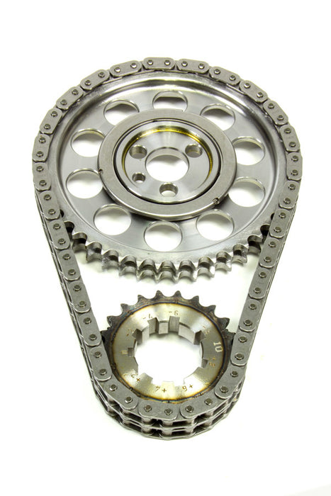 Rollmaster-romac ROLCS1040-LB10 SBC Billet Roller Timing Set w/Torr. Bearing