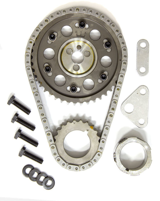 Rollmaster-romac ROLCS1265 GM LS1 Billet Roller Adj Timing Set w/Torr. Brg