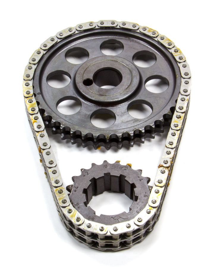 Rollmaster-romac ROLCS3060 SBF EFI Billet Roller Timing Set w/Shim