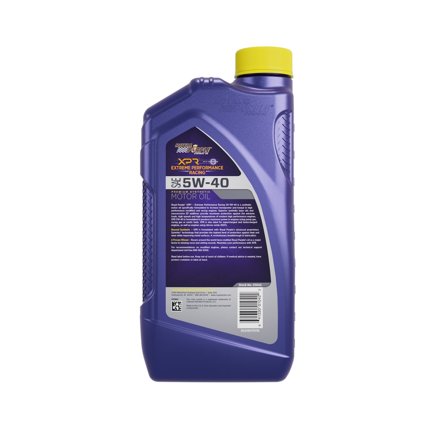 Royal Purple ROY06042 5w40 XPR Racing Oil Case 6 x 1 Quart