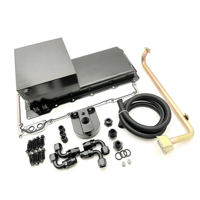 Racing Power Co-packaged RPCR4020BK GM LS Swap Oil Pan Kit