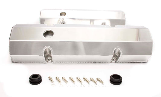 Racing Power Co-packaged RPCR6145POL SBC Alum Fabricated Tall V/C Polished