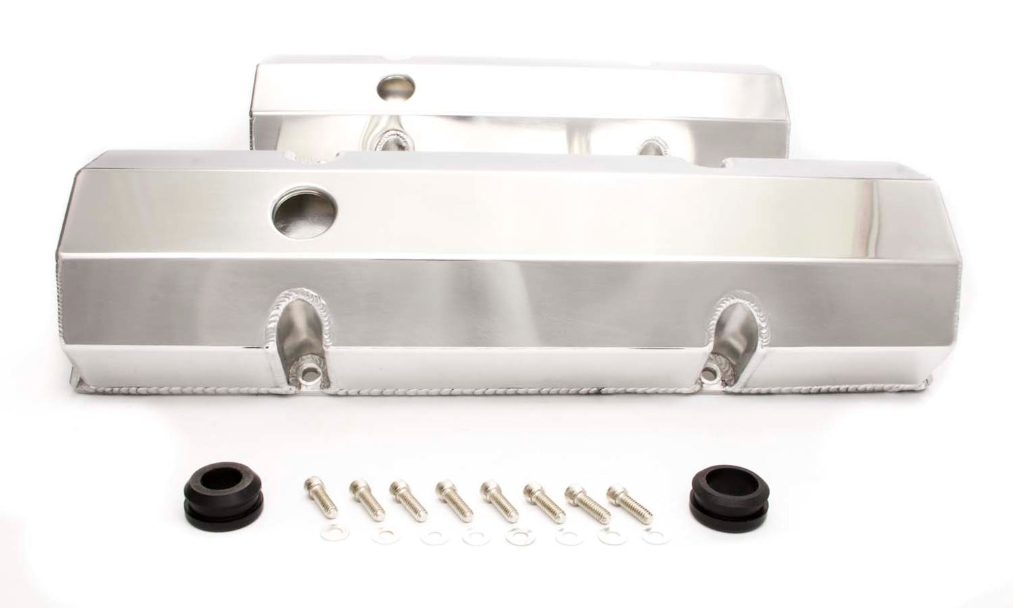 Racing Power Co-packaged RPCR6145POL SBC Alum Fabricated Tall V/C Polished