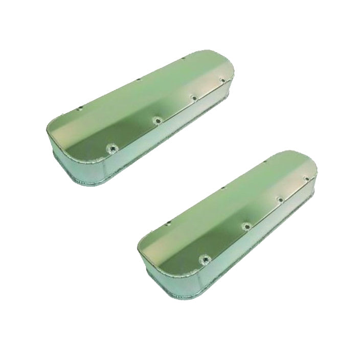 Racing Power Co-packaged RPCR6244 Fabricated BB Chevy 1965 -95 Valve Covers W/Rails