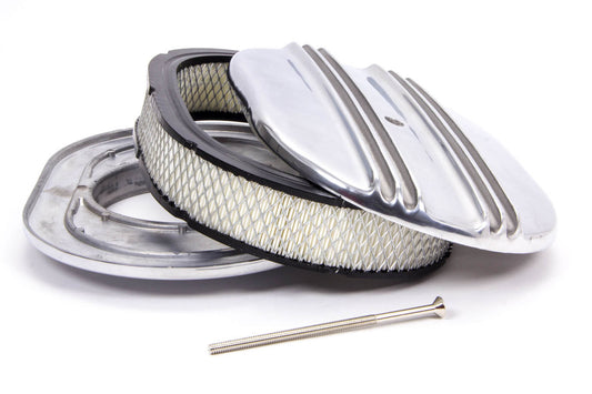 Racing Power Co-packaged RPCR6320 12x2 Alum Oval Finned A/C Polished