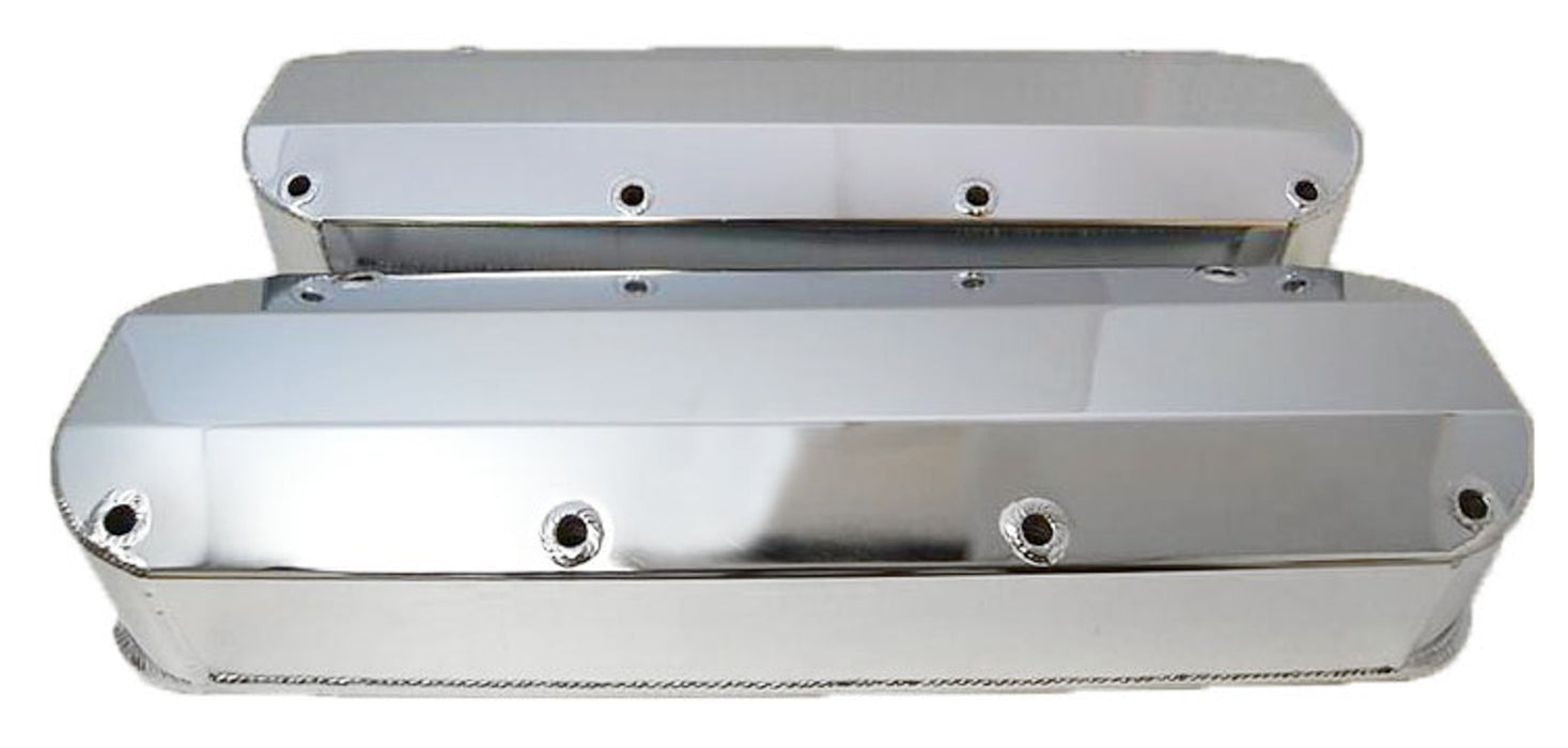 Racing Power Co-packaged RPCR6355POL Aluminum Fabricated Valve Covers Ford 460