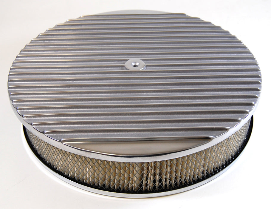 Racing Power Co-packaged RPCR6708 14 X 3 Full Finned Air Cleaner Kit Paper