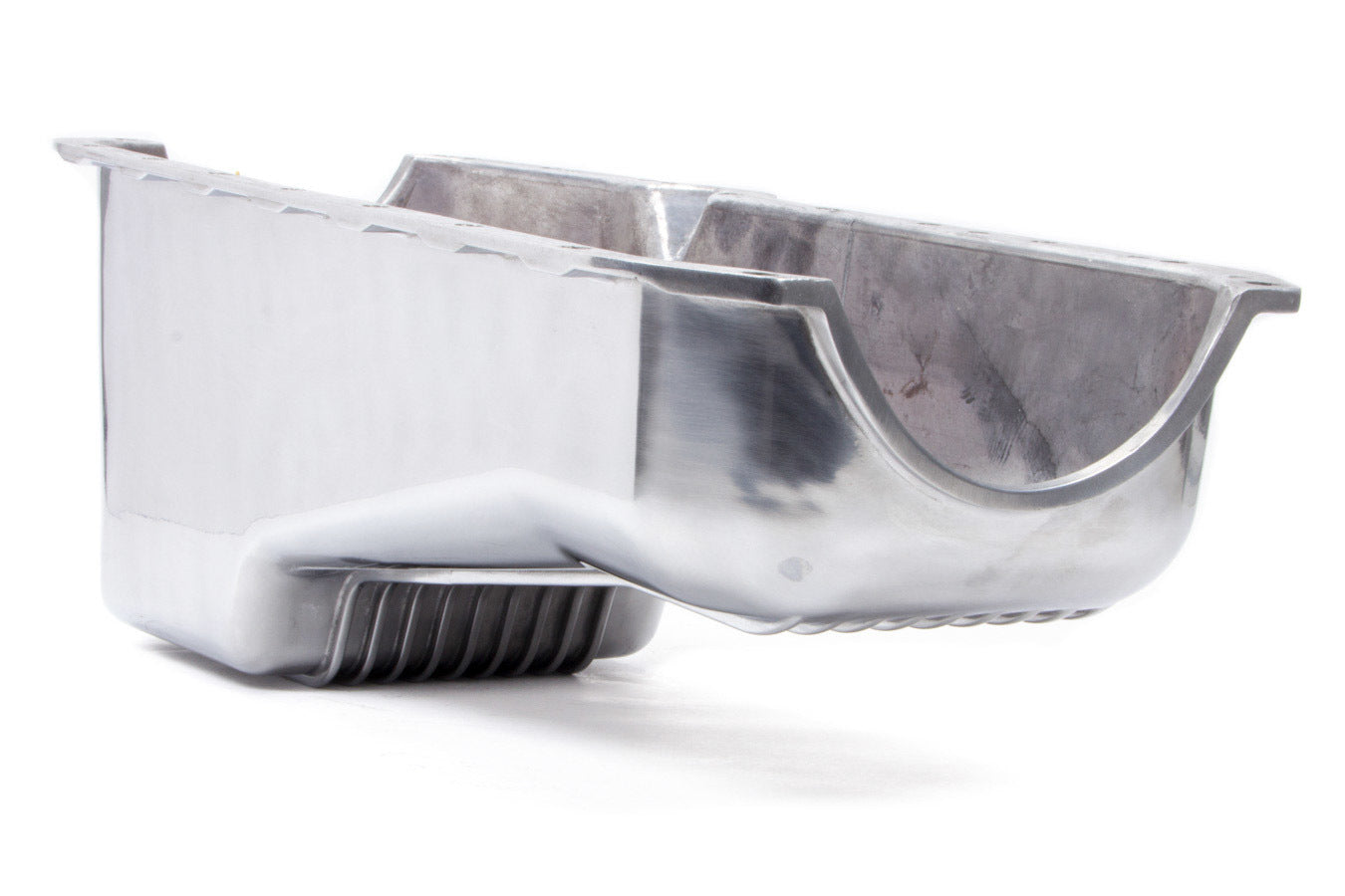 Racing Power Co-packaged RPCR8442 55-79 SBC Alum Stock Oil Pan Polished