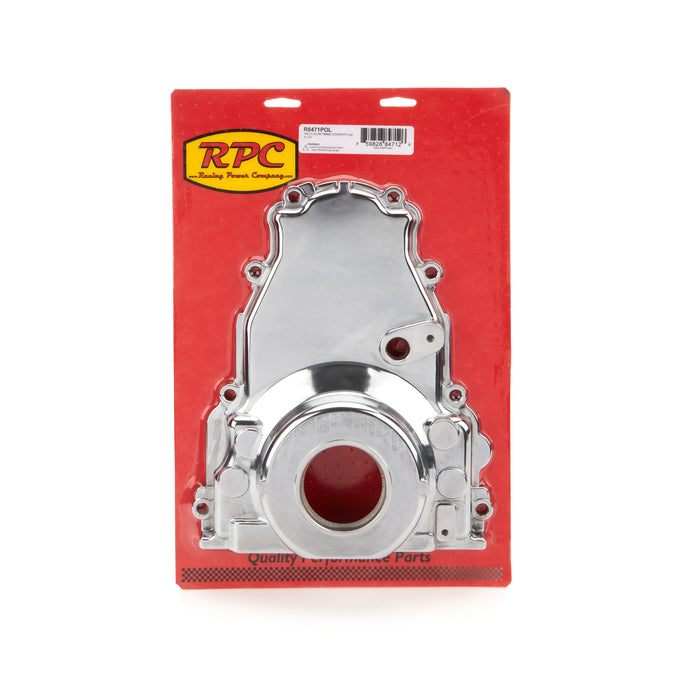 Racing Power Co-packaged RPCR8471POL GM LS Engine Aluminum Ti ming Cover Fits LS2/LS3