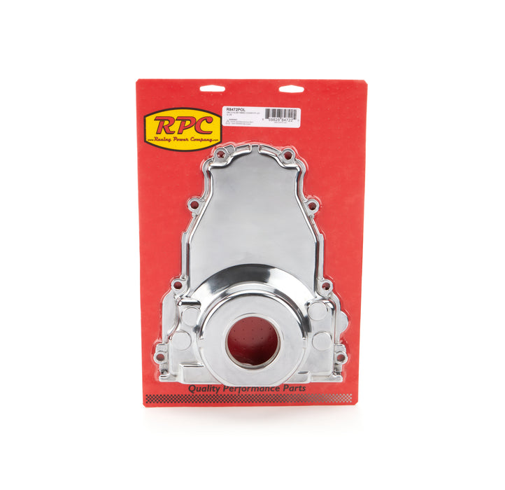 Racing Power Co-packaged RPCR8472POL GM LS Engine Aluminum Ti ming Cover Fits LS1/LS6