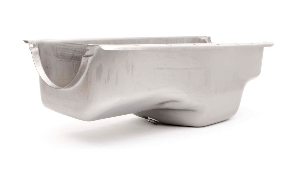 Racing Power Co-packaged RPCR9311RAW 64-87 SBM Steel Stock Oil Pan Unplated