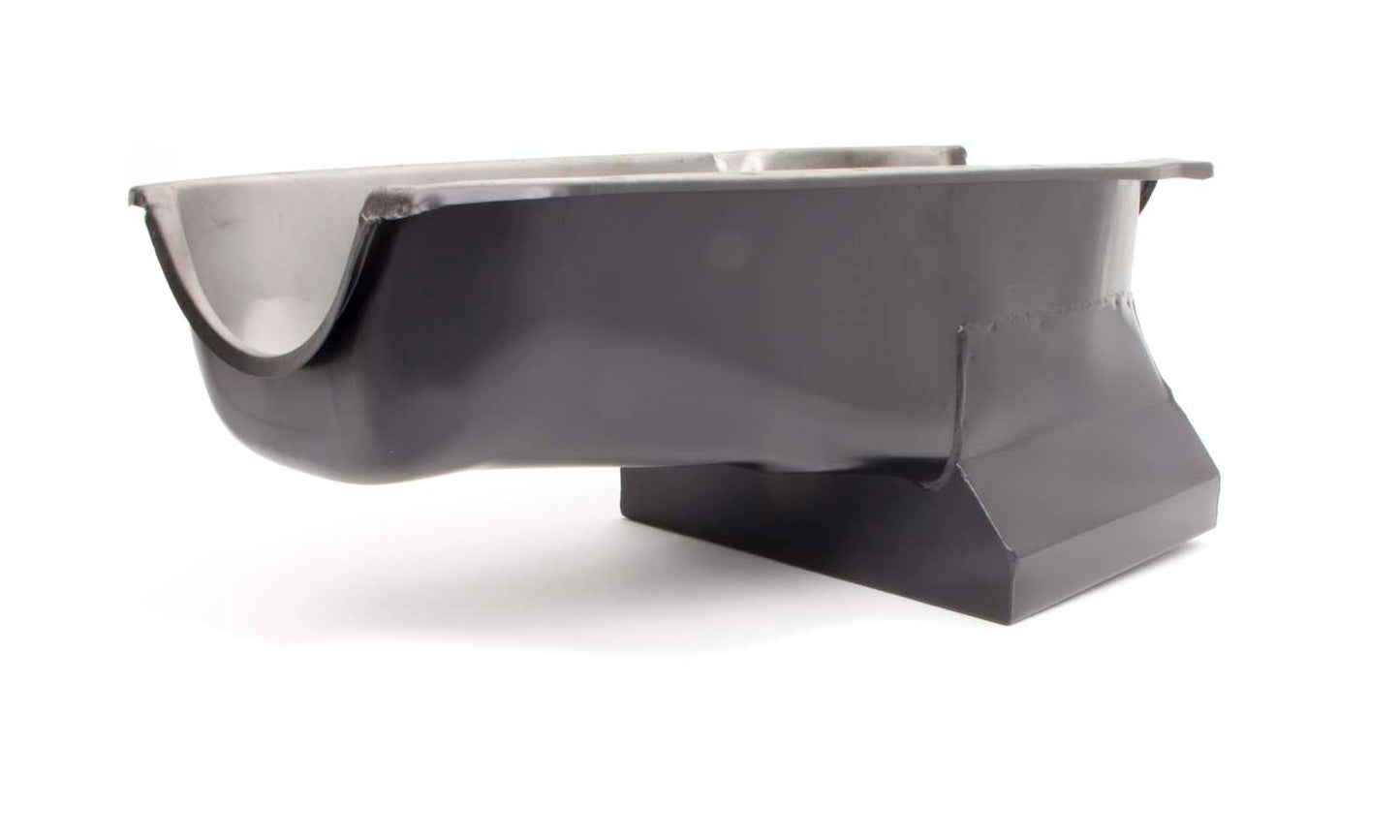 Racing Power Co-packaged RPCR9716 86- SBC Steel Drag Race Oil Pan Black