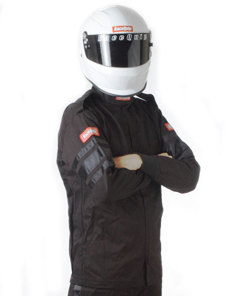 Racequip RQP111009 Black Jacket Single Layr 4X-Large