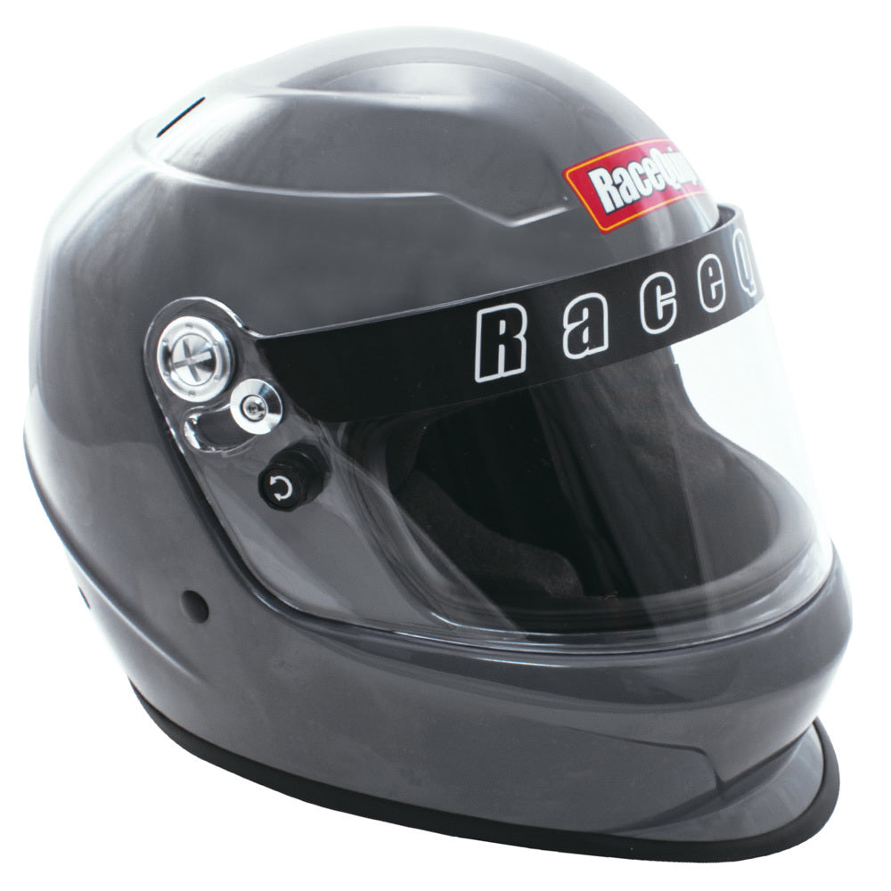 Racequip RQP2266696 Helmet Pro Youth Gloss Steel SFI24.1 2020