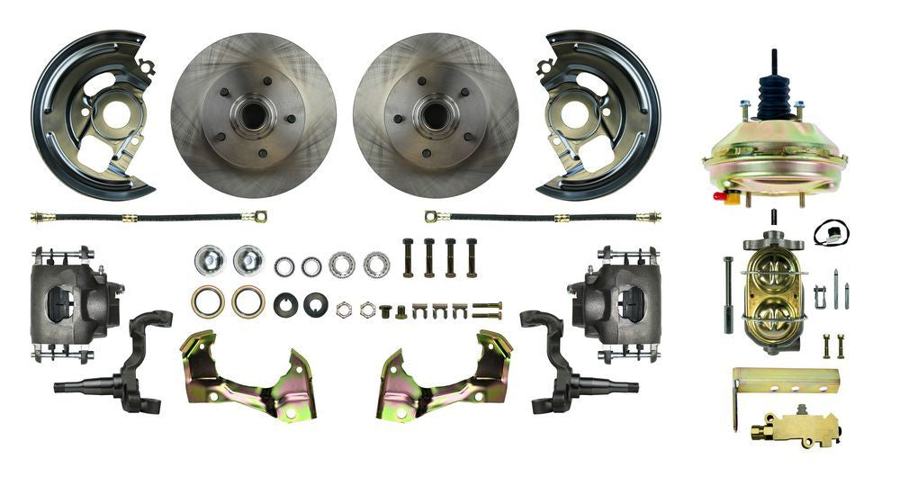 Right Stuff Detailing RSDAFXDC03C 62-67 X Body Front Power Disc Brake Conversion