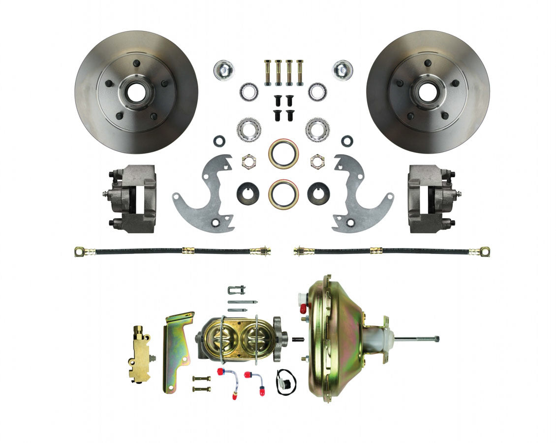 Right Stuff Detailing RSDAFXDC14 67-74 GM A/F/X Body Disc Front Brake Conversion