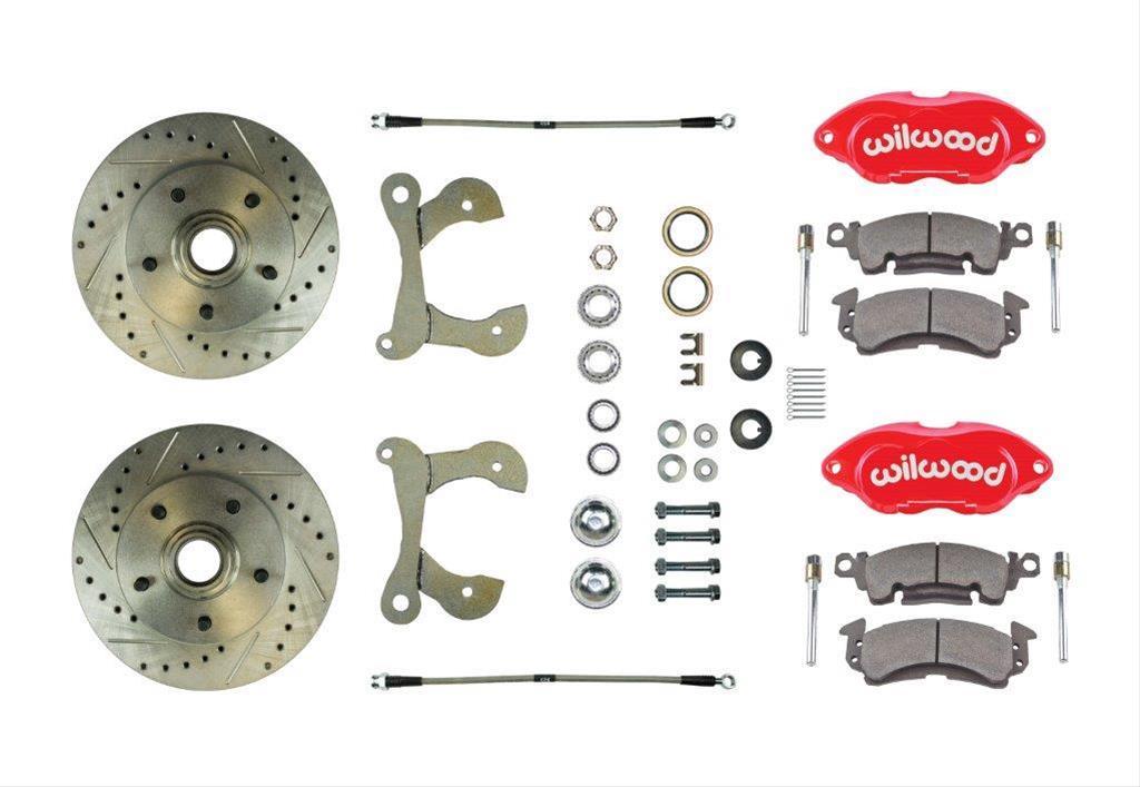 Right Stuff Detailing RSDAFXDC21CZ 64 - 72 GM A-Body Disc Brake Conversion