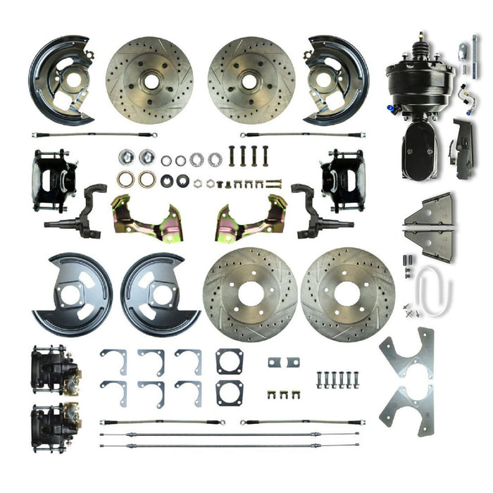Right Stuff Detailing RSDAFXDC46CSY 67-72 GM A-Body Disc Brake Conversion
