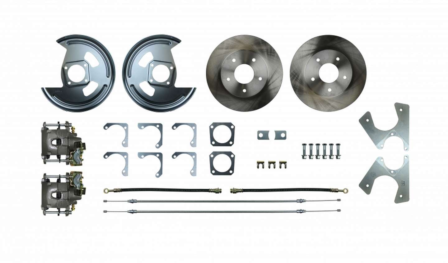 Right Stuff Detailing RSDAFXRD01 Rear Disc Conv. Kit GM 10/12 Bolt Non-Stag Shoc