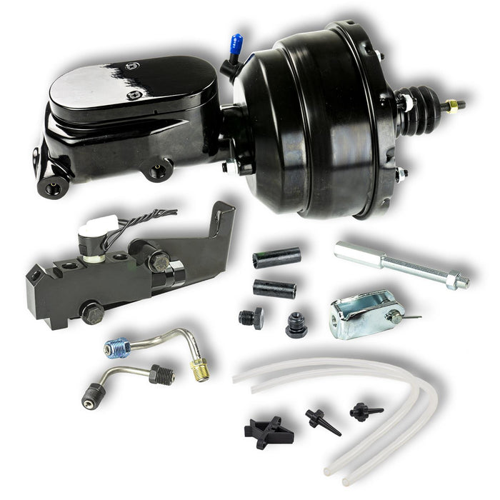 Right Stuff Detailing RSDB85315672 Booster Master Cylinder Combo Disc/Disc Black