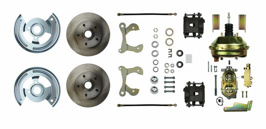 Right Stuff Detailing RSDFSC55DCC 55-57 Chevy Front Disc Brake Conversion