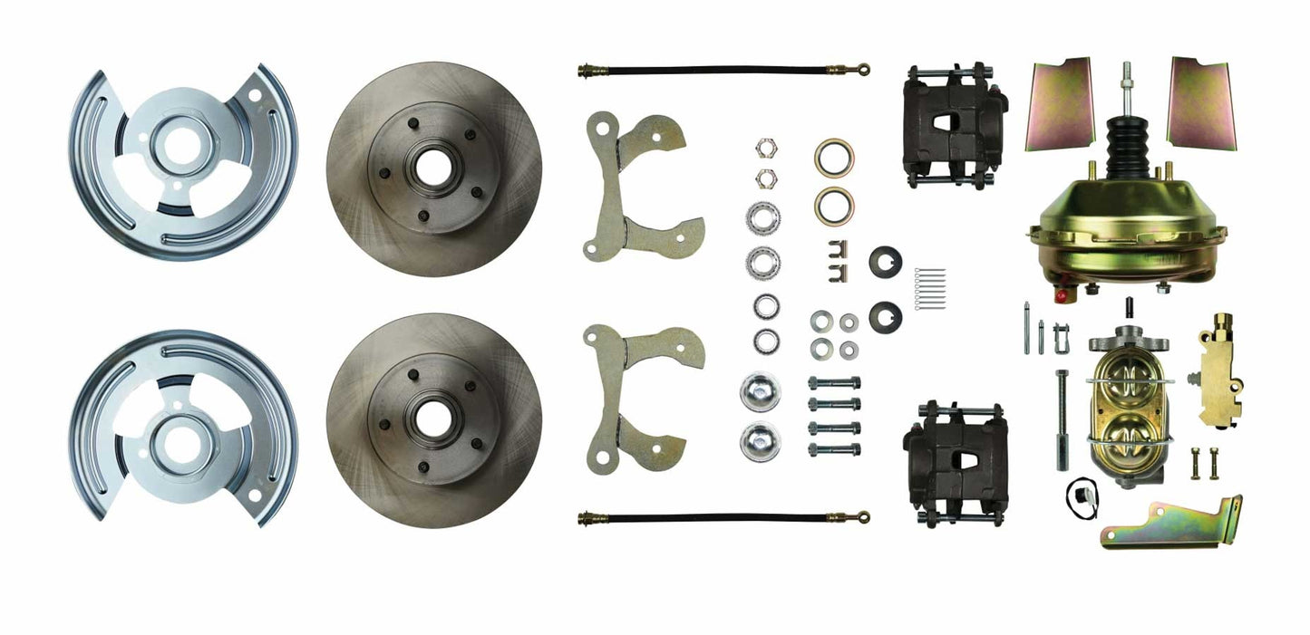 Right Stuff Detailing RSDFSC59DCC 59-64 Chevy Front Disc Brake Conversion