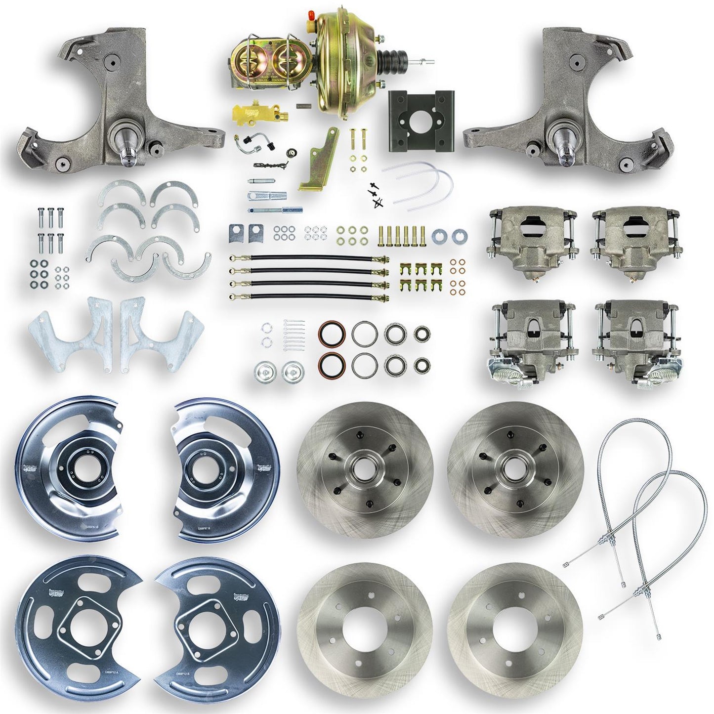 Right Stuff Detailing RSDTDC6356 63-66 Chevy C10 Disc Brake Conversion