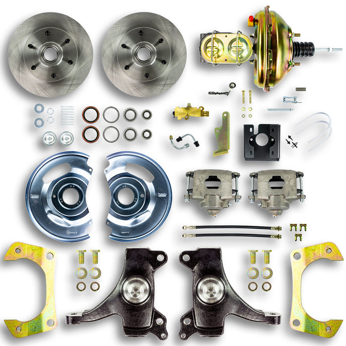 Right Stuff Detailing RSDTDC6726D 67-70 Chevy C10 Disc Brake Conversion