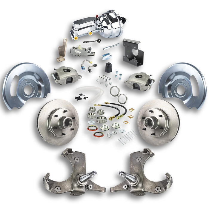 Right Stuff Detailing RSDTDC6726 67-70 Chevy C10 Disc Brake Conversion