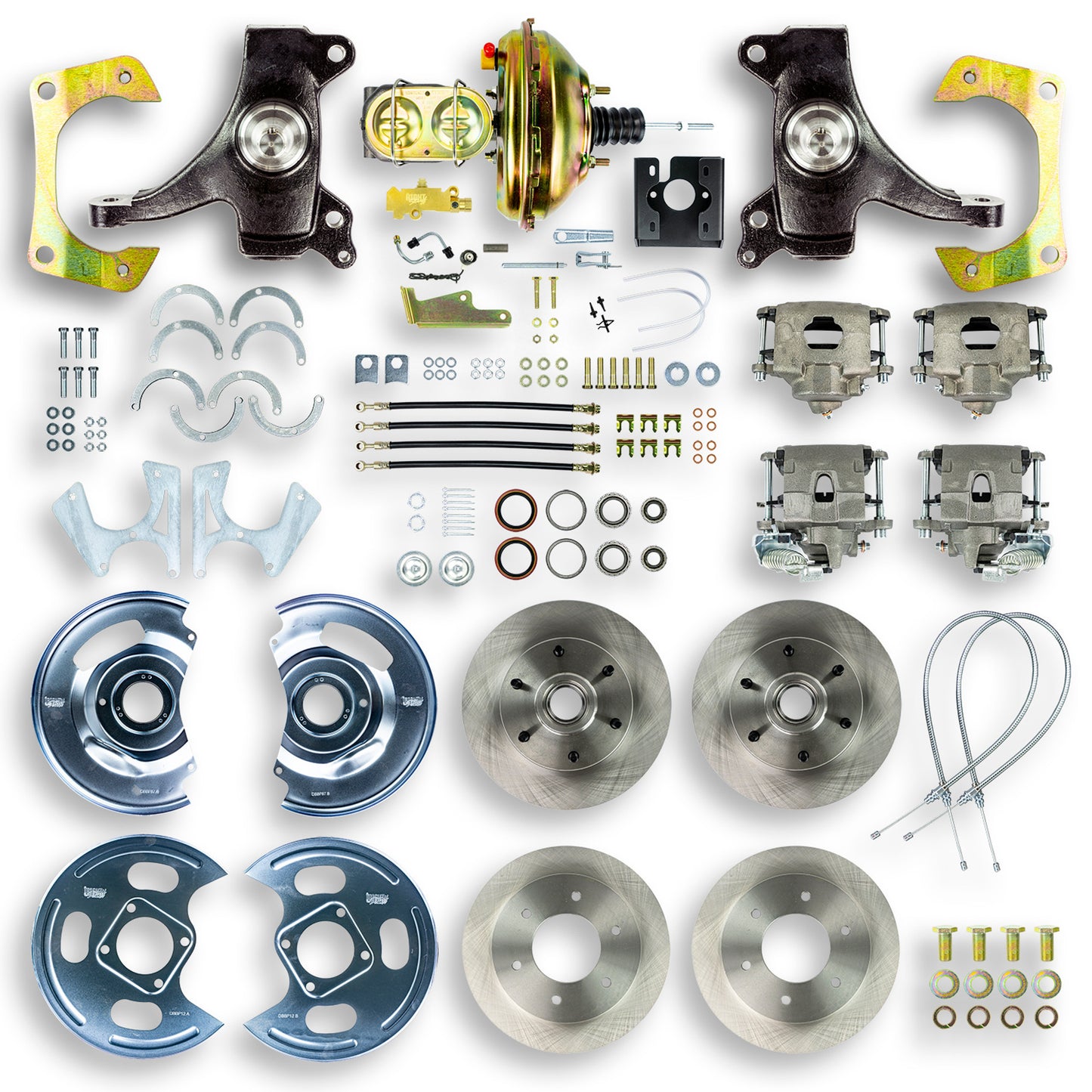Right Stuff Detailing RSDTDC6756D 67-70 Chevy C10 Disc Brake Conversion