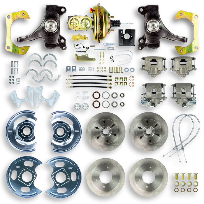 Right Stuff Detailing RSDTDC6756D 67-70 Chevy C10 Disc Brake Conversion