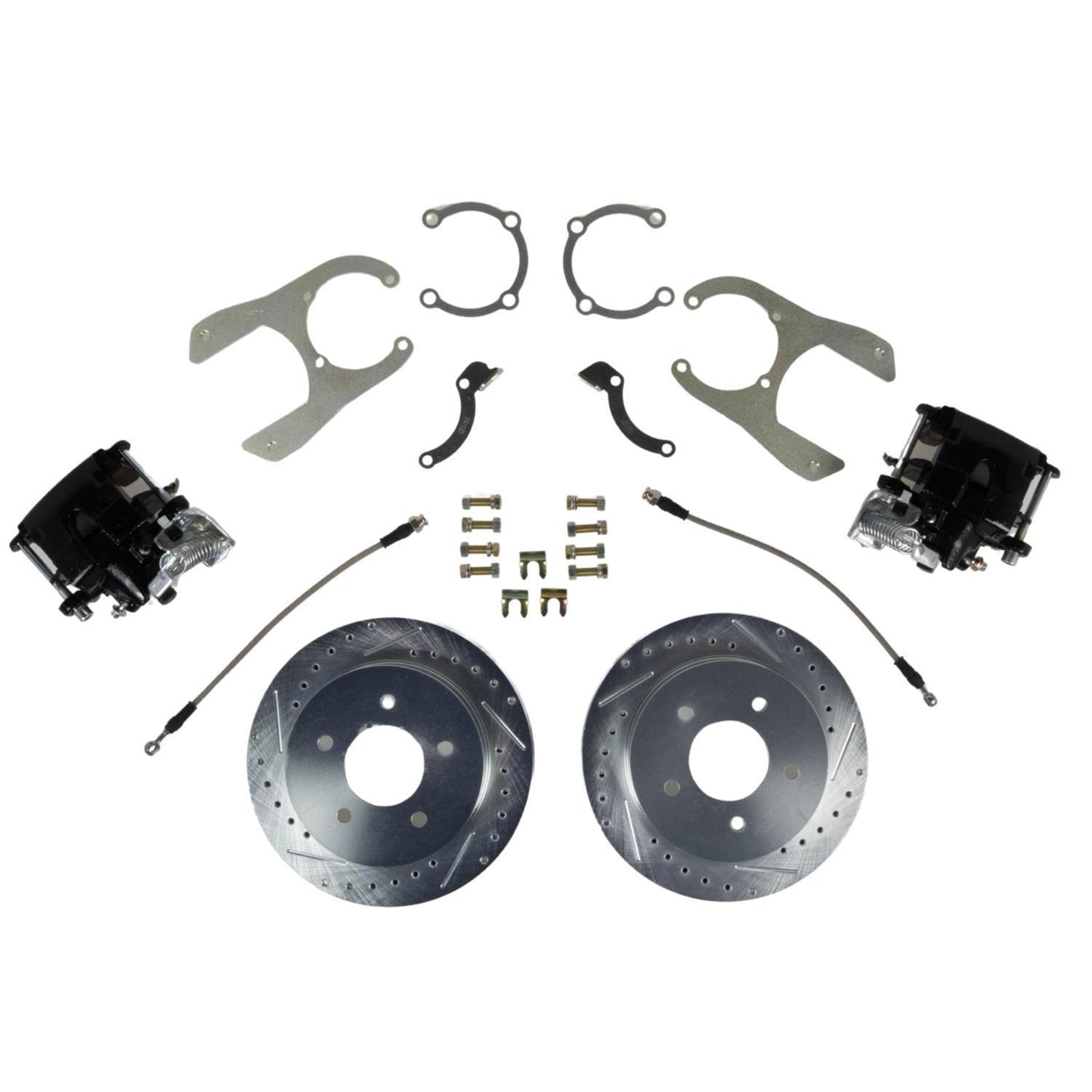 Right Stuff Detailing RSDTRD8861B Disc Brake Conversion 88-98 Chevy C10 6Lug