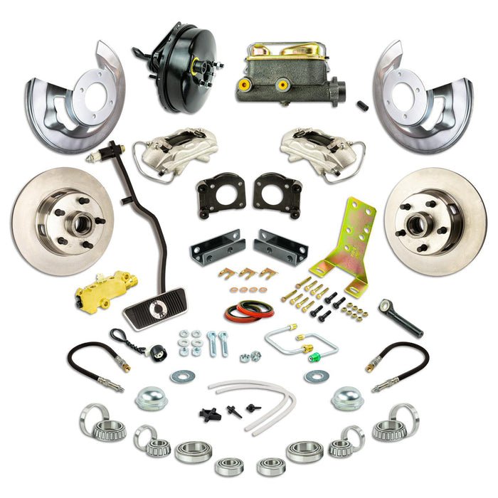 Right Stuff Detailing RSDZDC6708 67-69 Ford Mustang Front Disc Brake Conversion