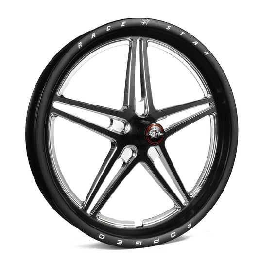 Race Star Industries RSI63-72400112AB 63 Pro Forged 17x2.4 Spi ndle Mount Black Anodize