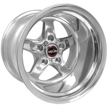 Race Star Industries RSI92-512247DP 92 Drag Star Polish 15x1 2 5x4.75BC 4.00BS