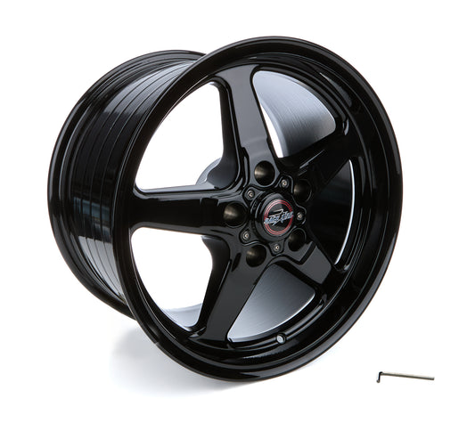 Race Star Industries RSI92-705253B 92 Drag Star Bracket Rac er Gloss Black 17x10.5