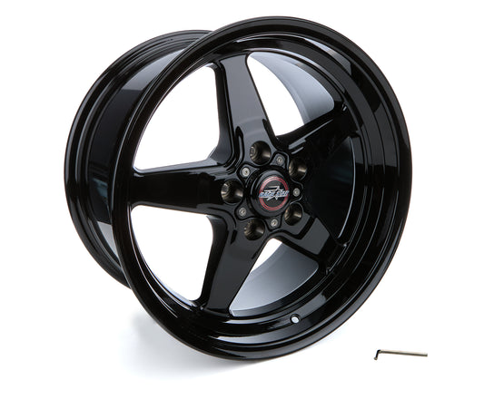 Race Star Industries RSI92-795452B 92 Drag Star Bracket Rac er Gloss Black 17x9.5