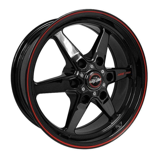 Race Star Industries RSI93-795752B 93 Truck Star Gloss Blac k 17x9.5 6x135BC 6.130B