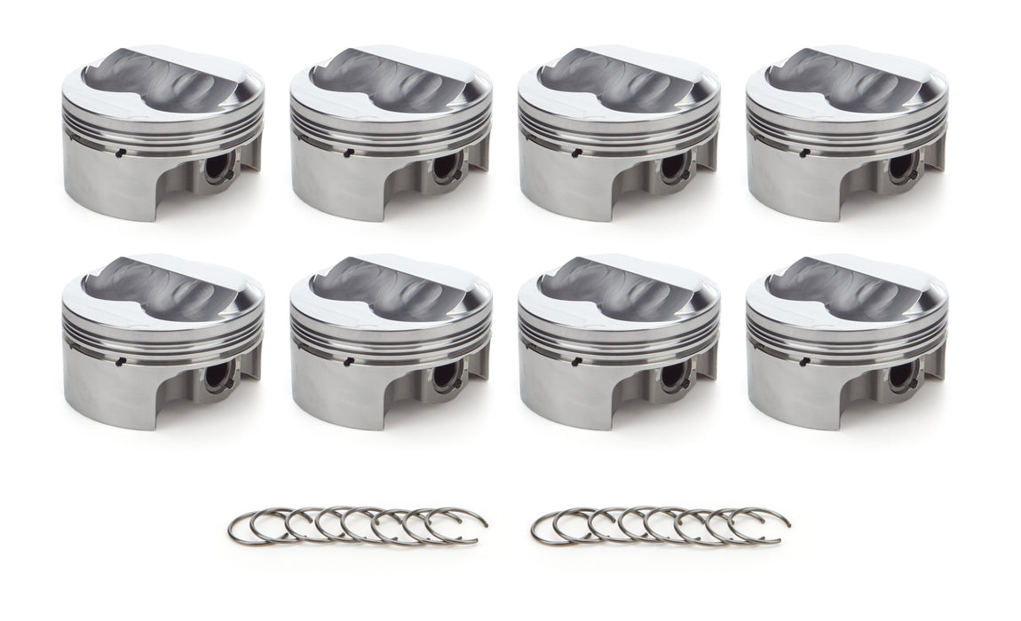 Race Tec Pistons RTP1000162 SBC Dome Piston Set 4.030 Bore + 12.7cc