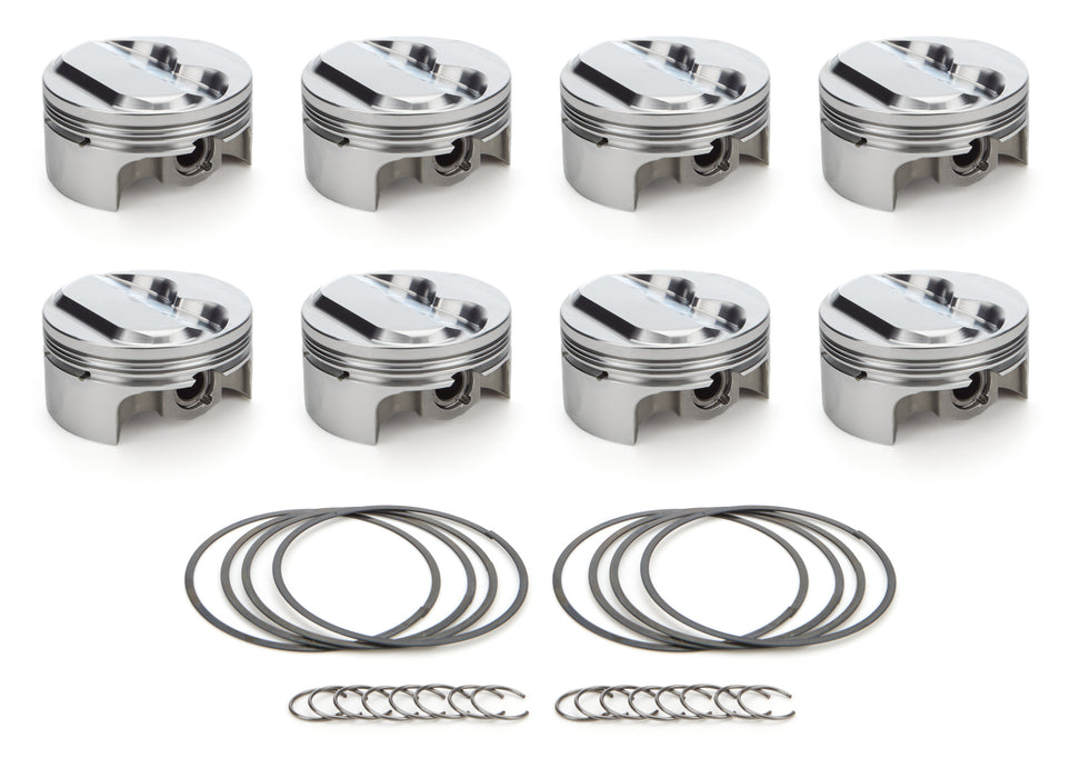 Race Tec Pistons RTP1000174 SBC Dome Piston Set 4.030 Bore + 7.9cc
