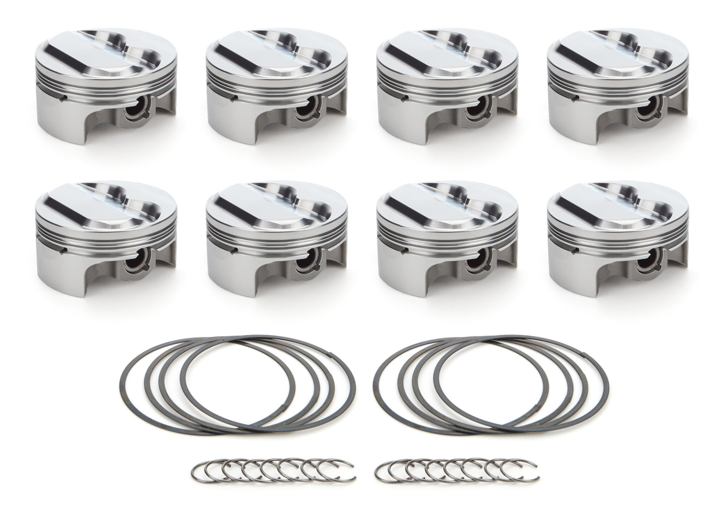 Race Tec Pistons RTP1000176 SBC Dome Piston Set 4.040 Bore + 7.6cc