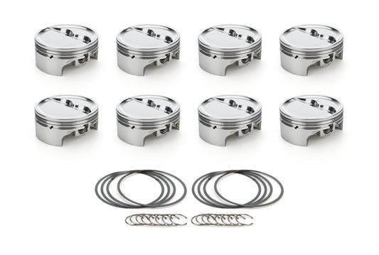 Race Tec Pistons RTP1000216 SBC Dished Piston Set 4.155 Bore -25.5cc