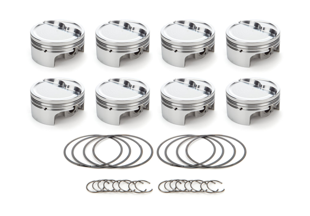 Race Tec Pistons RTP1000385 SBF Dished Piston Set 4.125 Bore -19.7cc